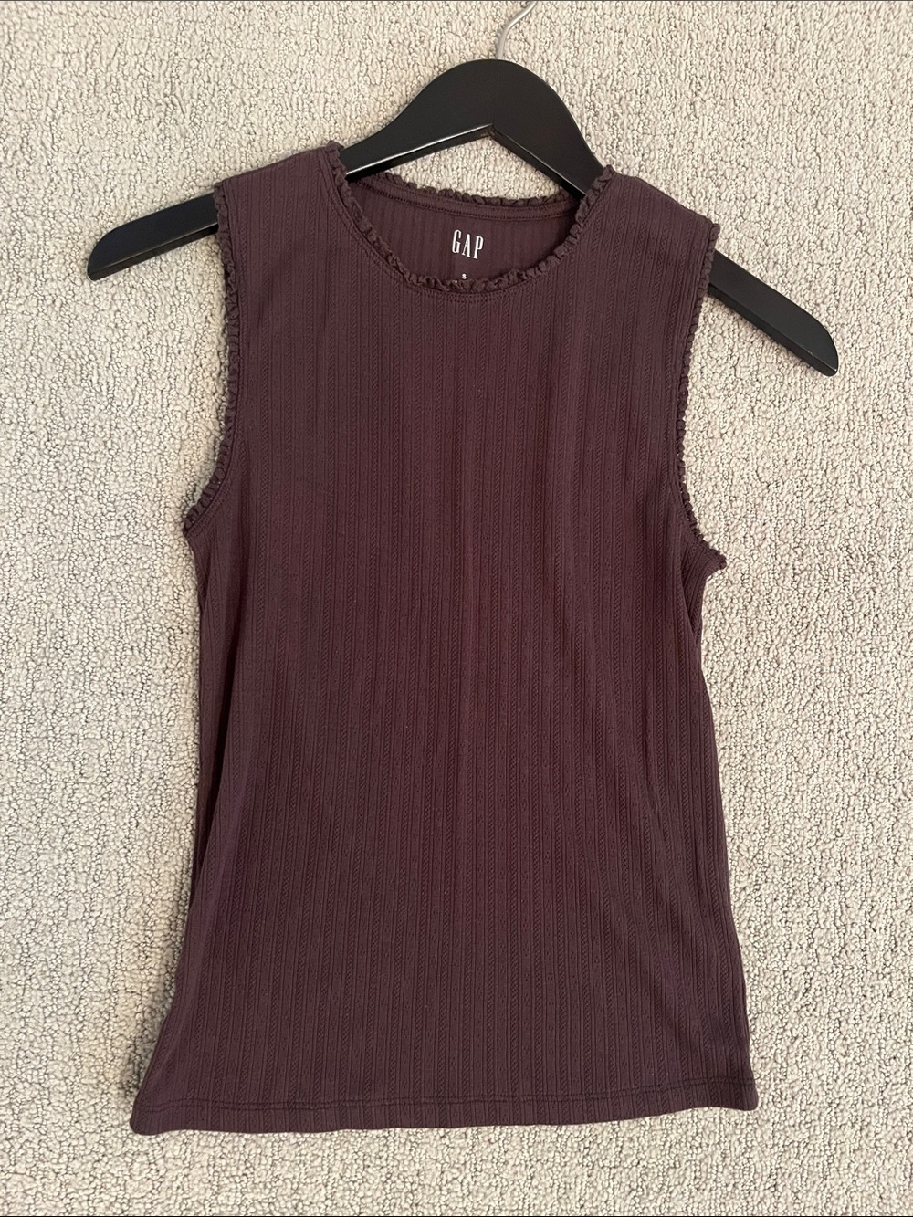 🩷 GAP NWOT Pointelle Shell Tank Top Size Small